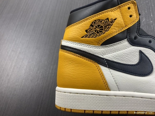 Boostmaster lin High Jordan Air 555088-711 Yellow 1 Toe OG 0823